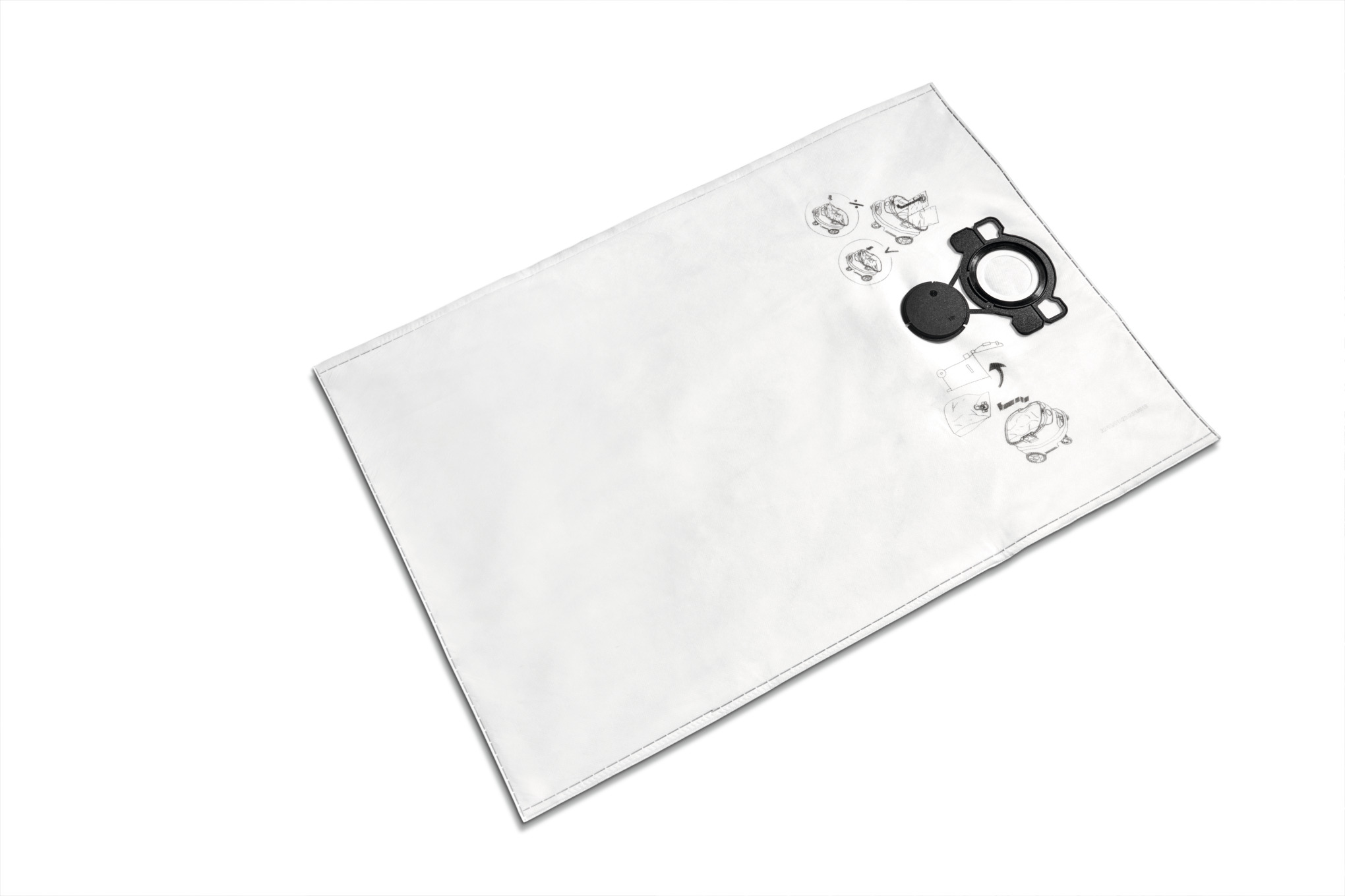 Vlies-Filterbeutel mit Staubverschluss für SE 122, SE 122 E, SE 133 ME