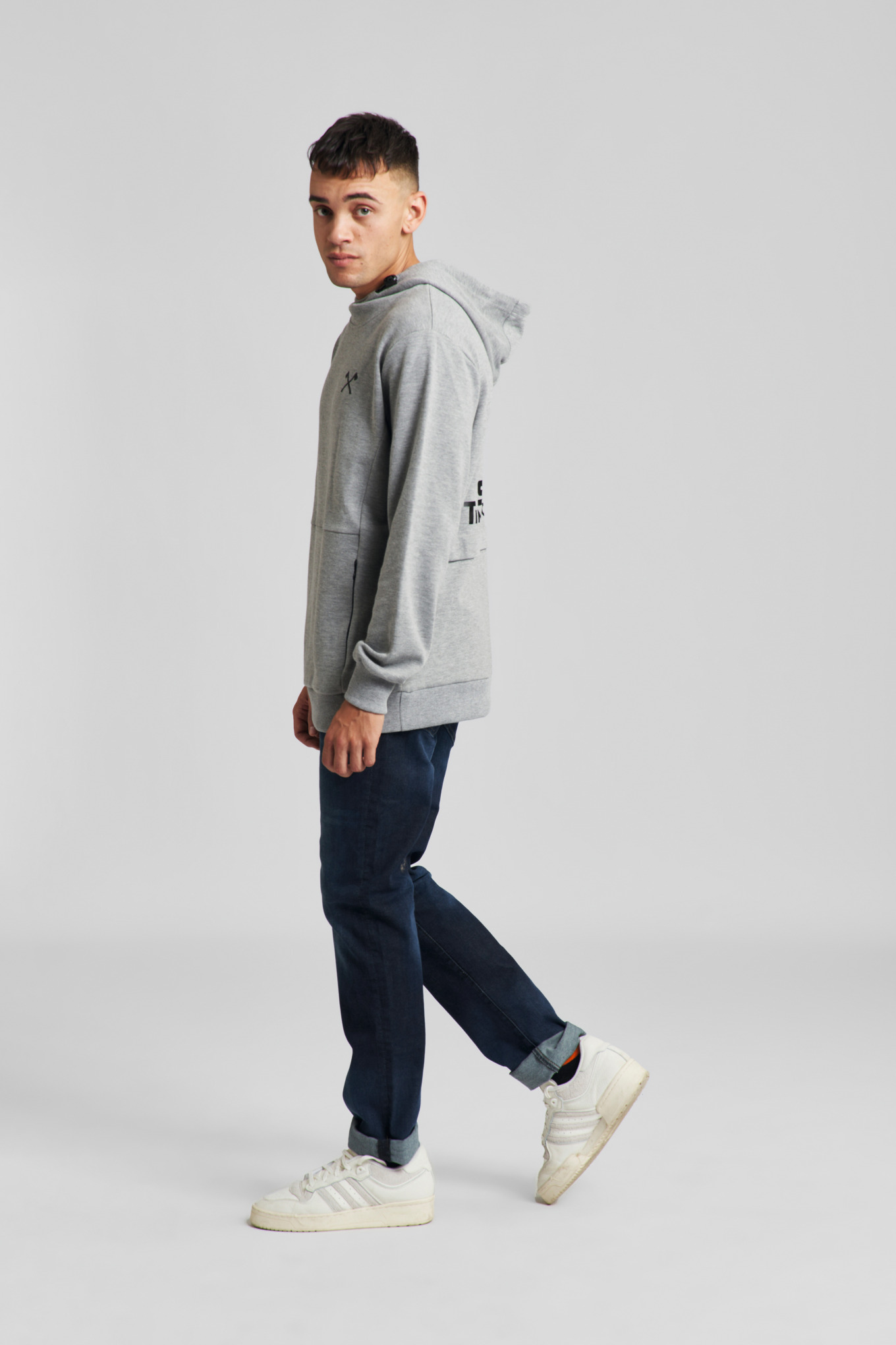 Hoodie LOGO TIMBERSPORTS® Grau