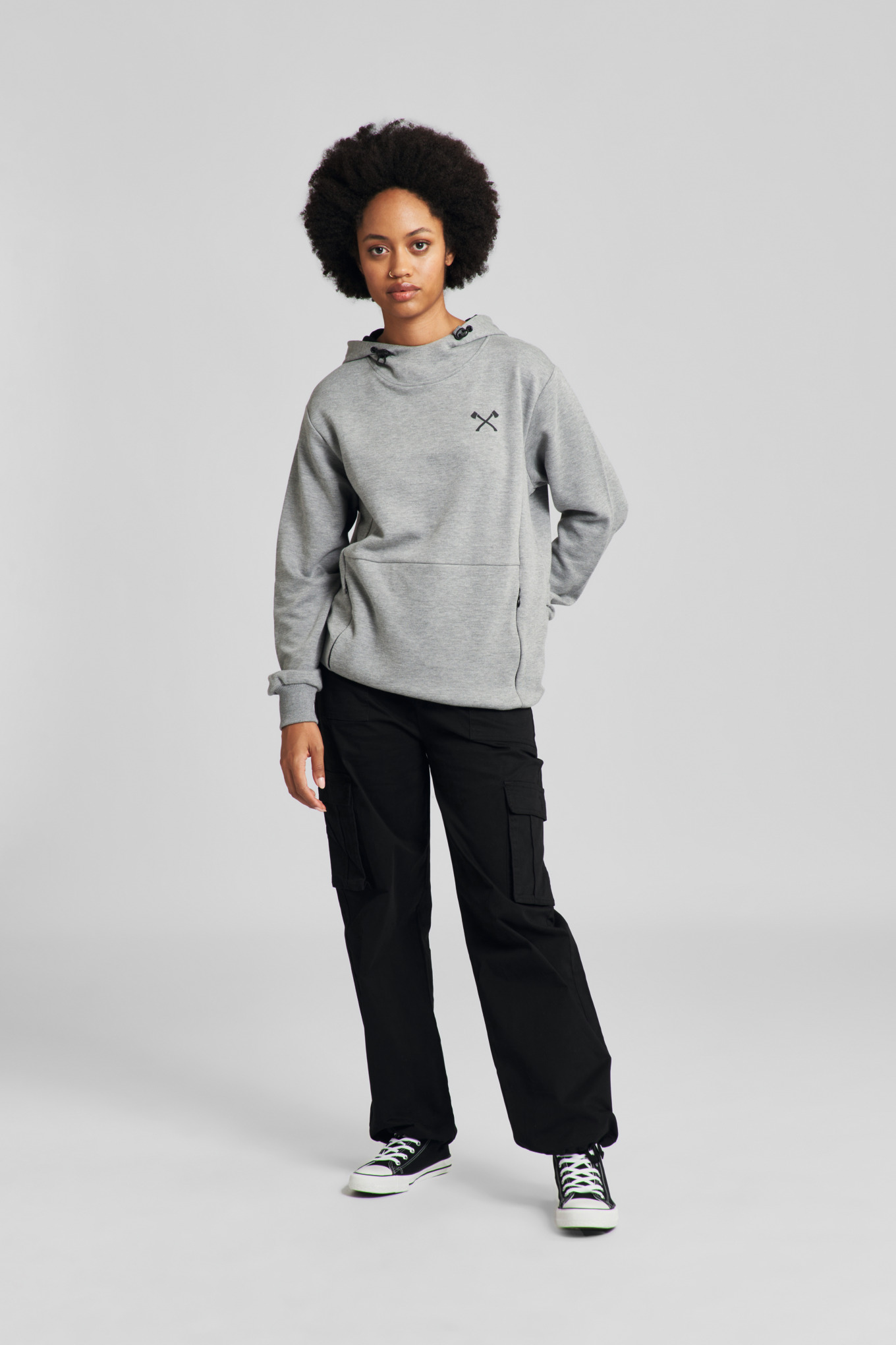 Hoodie LOGO TIMBERSPORTS® Grau