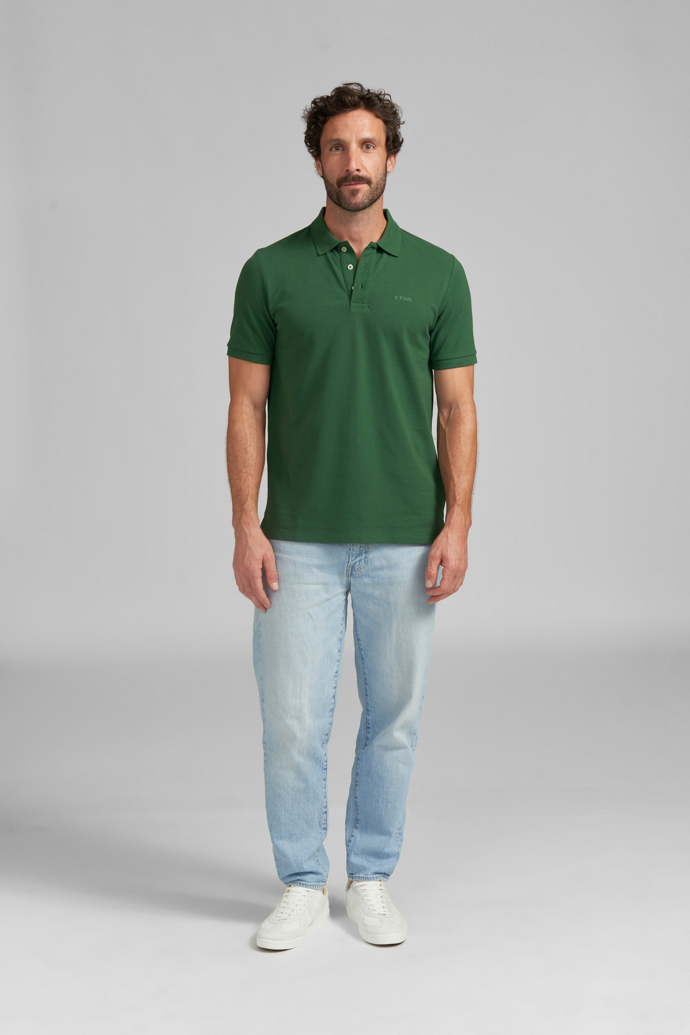 Poloshirt BASIC GREEN