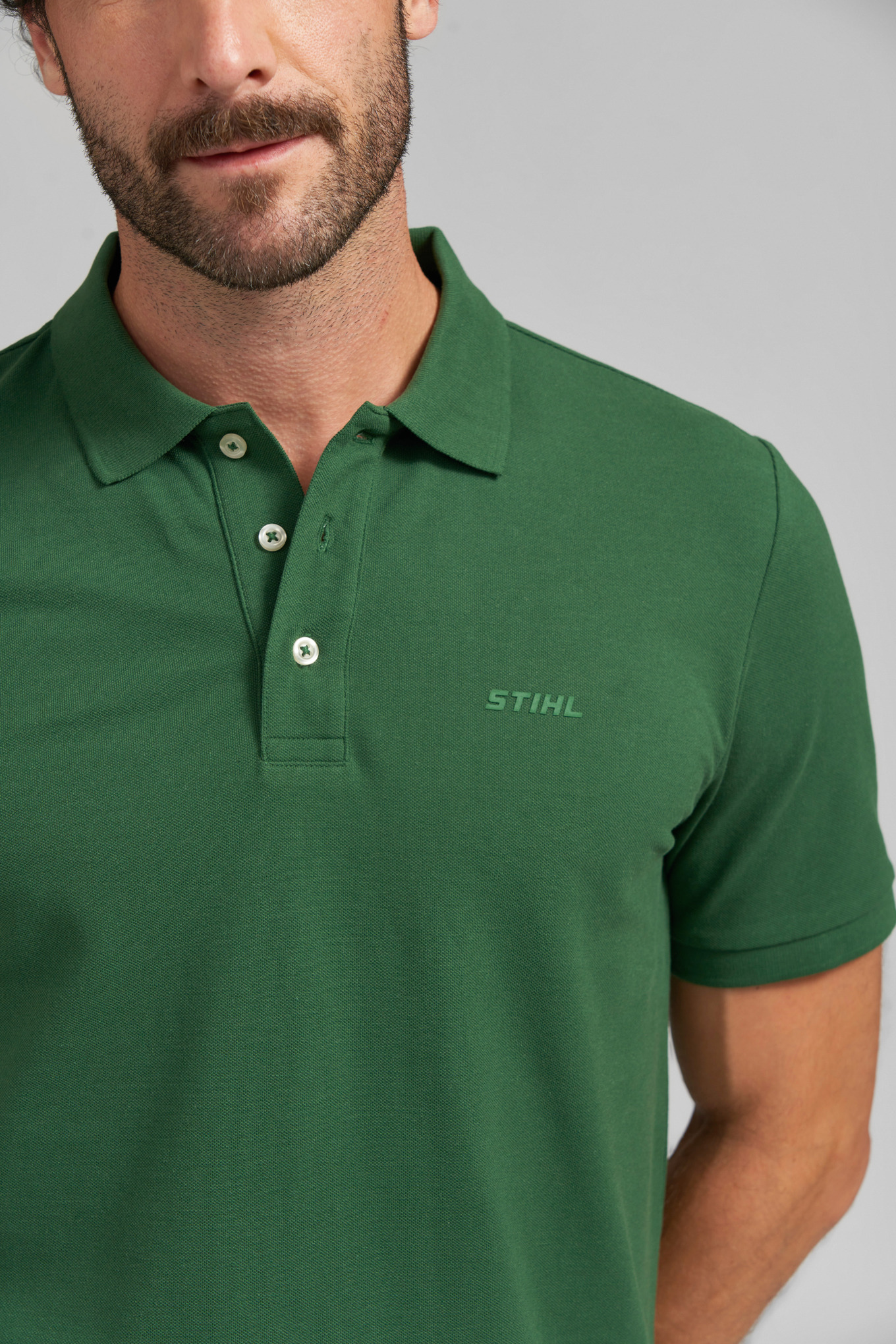 Poloshirt BASIC GREEN