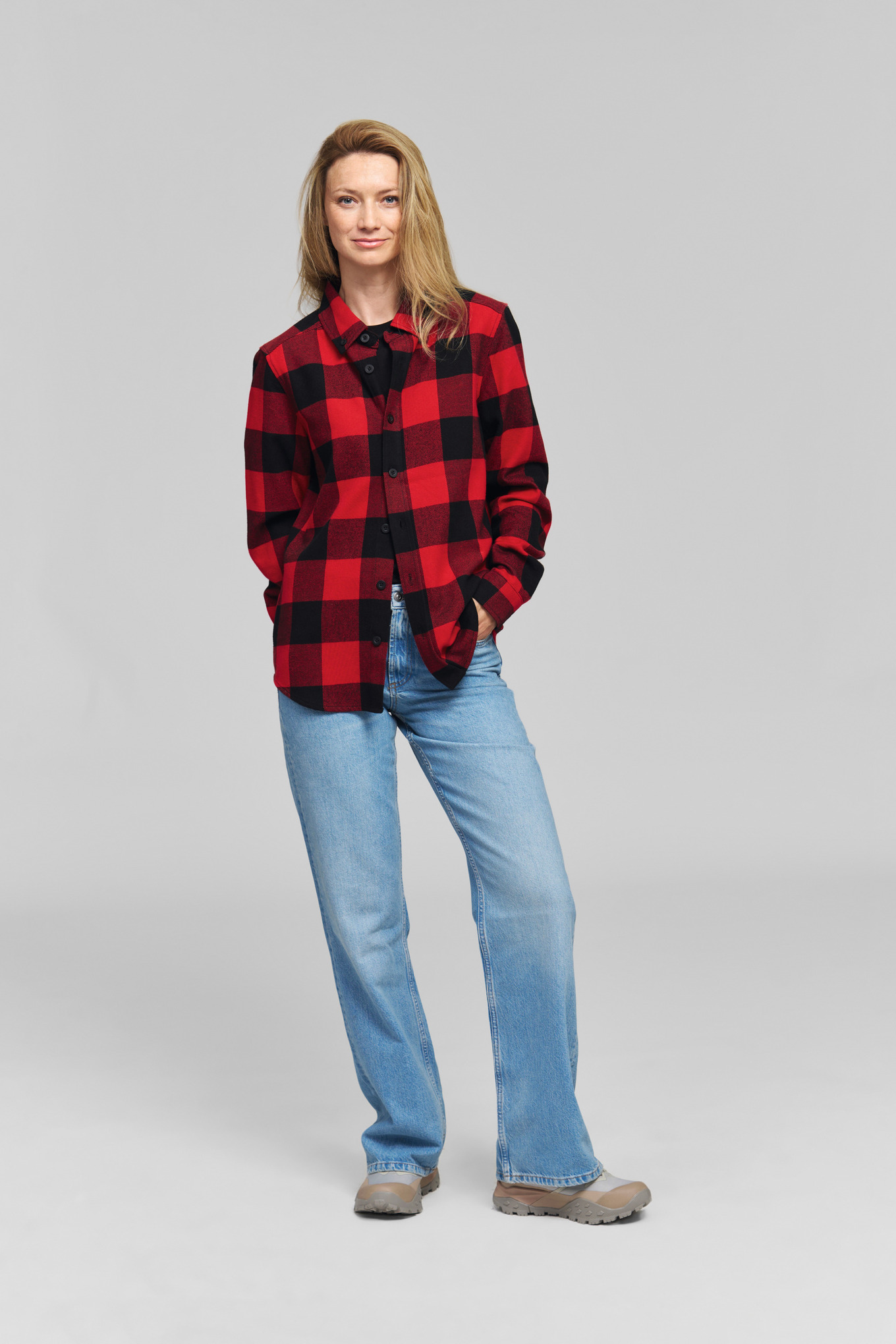 Hemd PLAID RED BLACK
