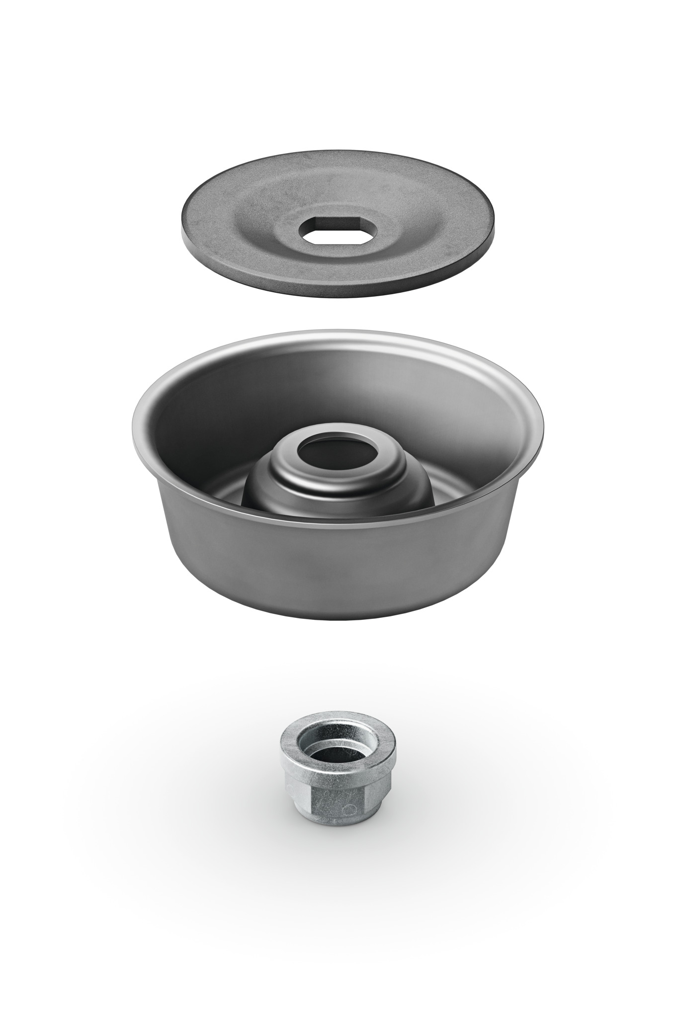 Satz Montageteile für Grasschneideblätter, Dickichtmesser und Kreissägeblätter